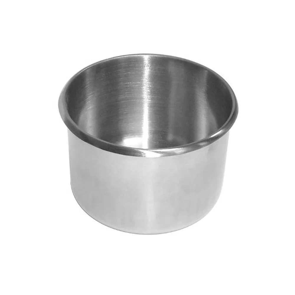 Customized High Quality Brushing Poker Table Small Stainless Steel Cup Holders