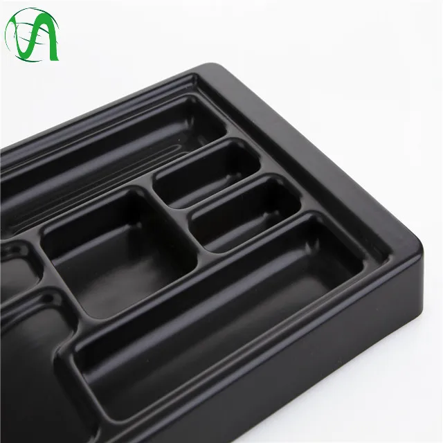 Изготовленный На Заказ термоформовочный ABS PP PS большой пластиковый лоток HDPE