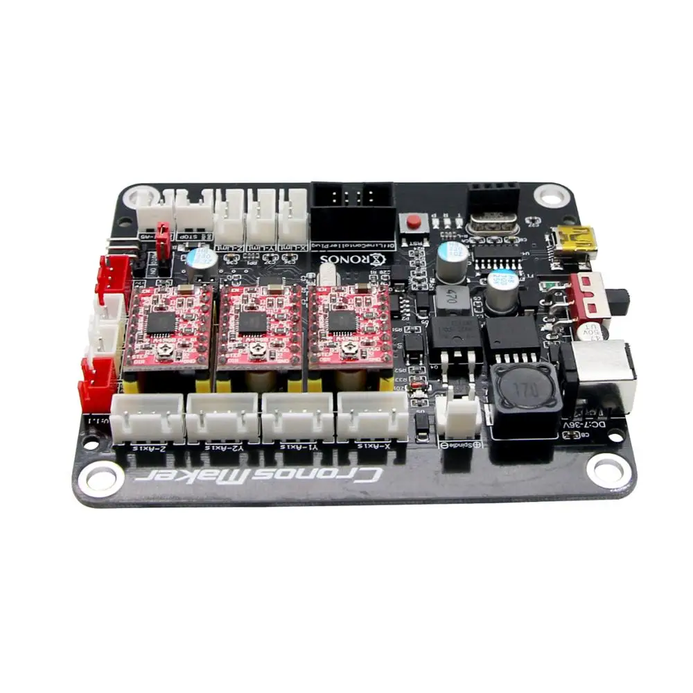  3 с одноосным шаговым двигателем драйвера USB лазерная гравировальная машина GRBL контроллер доска <span style=