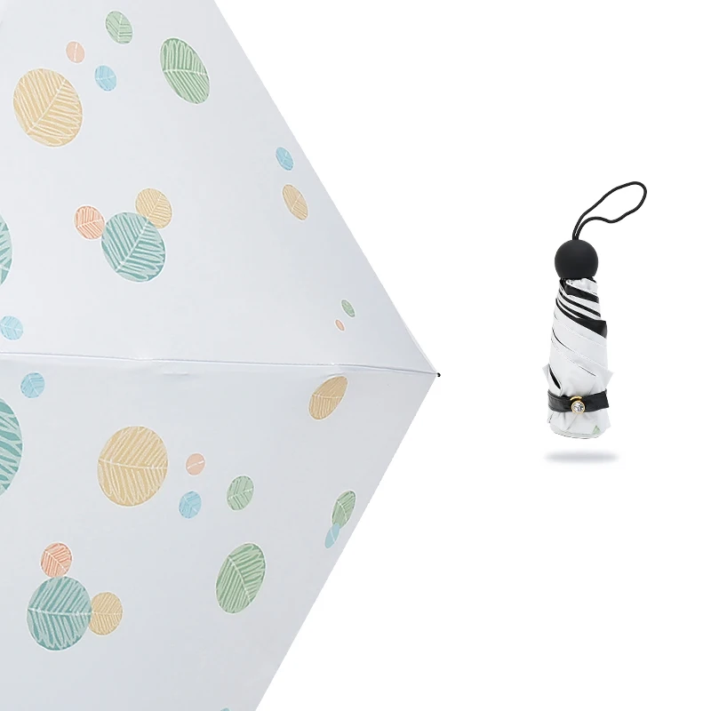 Portable 5-stand Folding umbrella personal sun umbrella