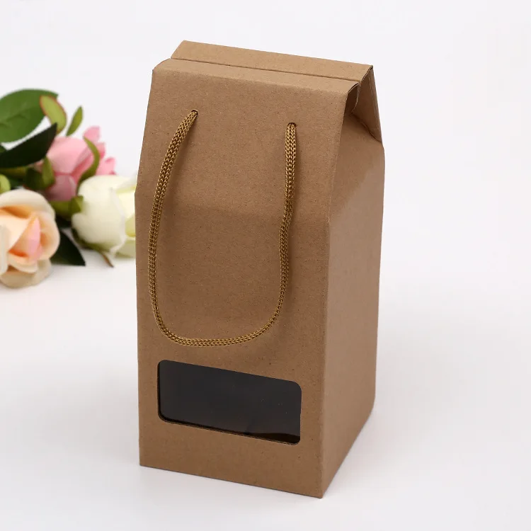 
custom printed visible paper packaging sweet box for cake cookies 