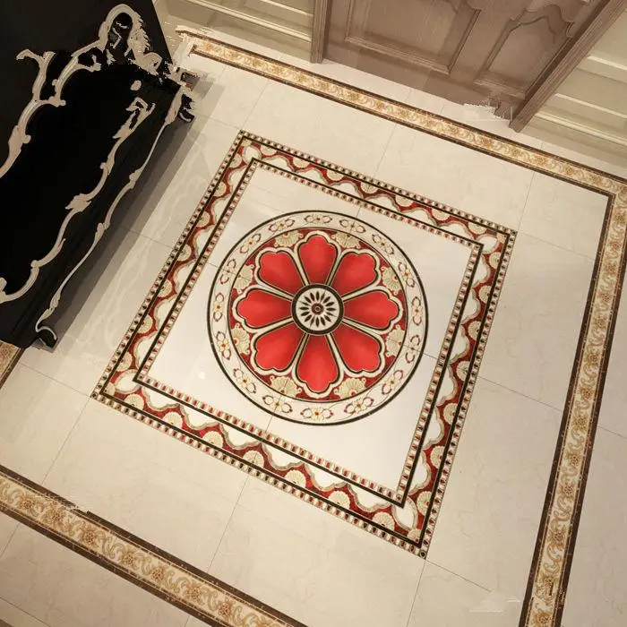 Decoration Picture Marble Tile Floor Medallions Designs