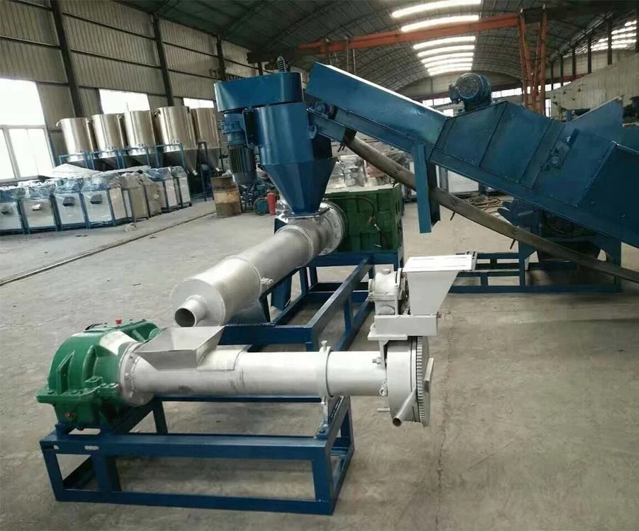 Plastic Recycled Granule Machine plastic pellet  making machine waste plastic extruder