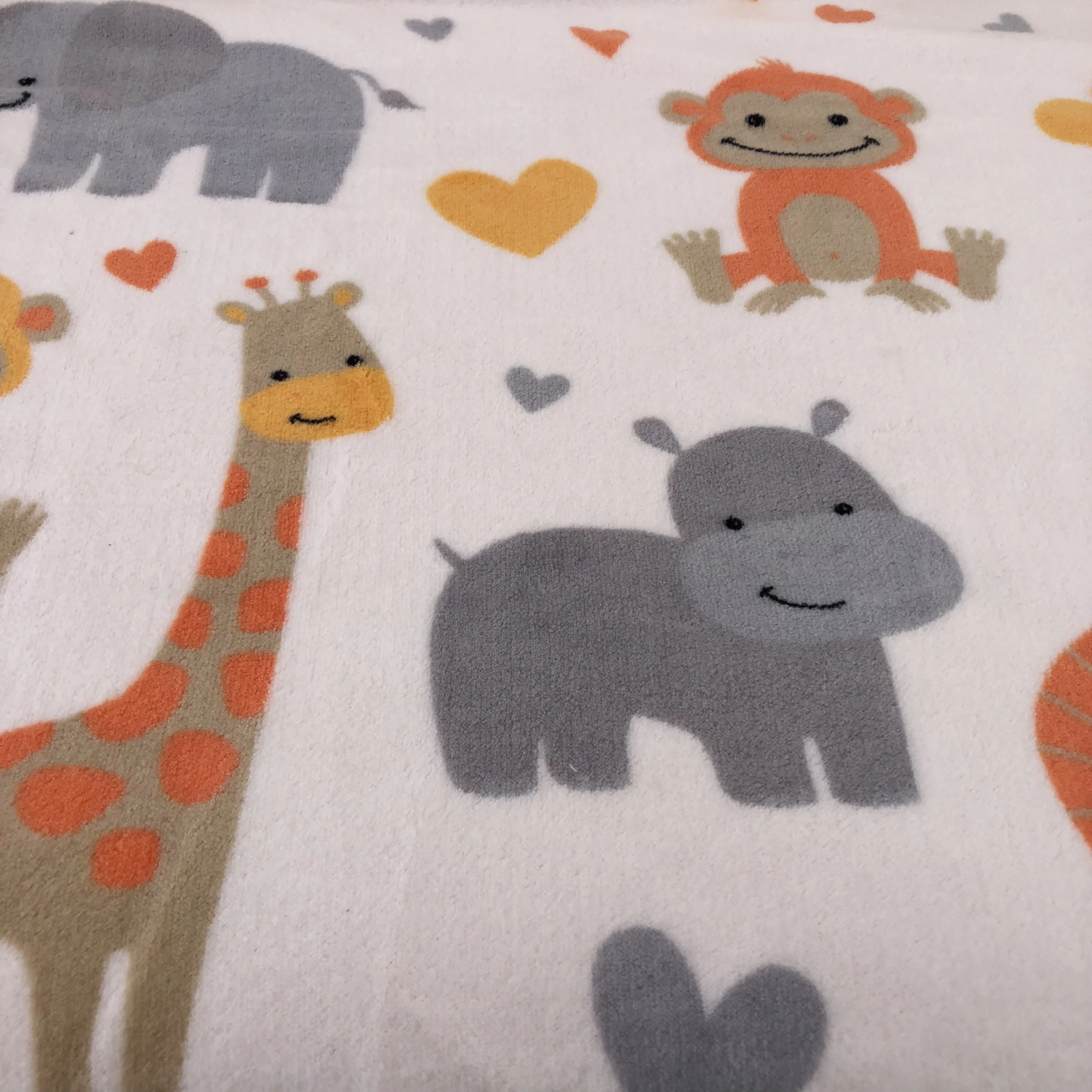 New fashion design printed coral fleece with solid sherpa fleece reversible blanket throw