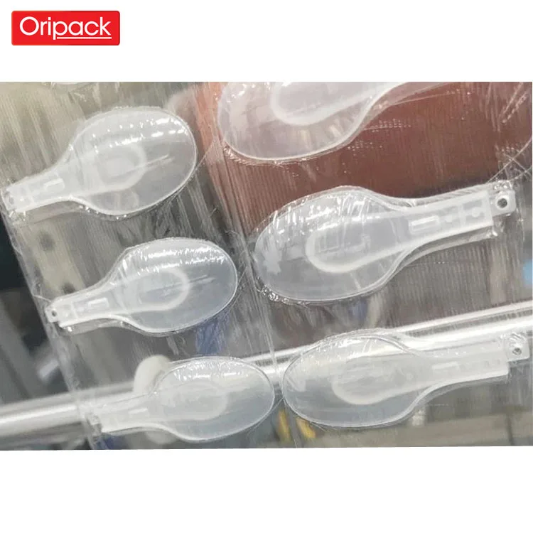 Disposable Plastic Spoon Dessert Spoon Pudding Jelly Yogurt Spoon