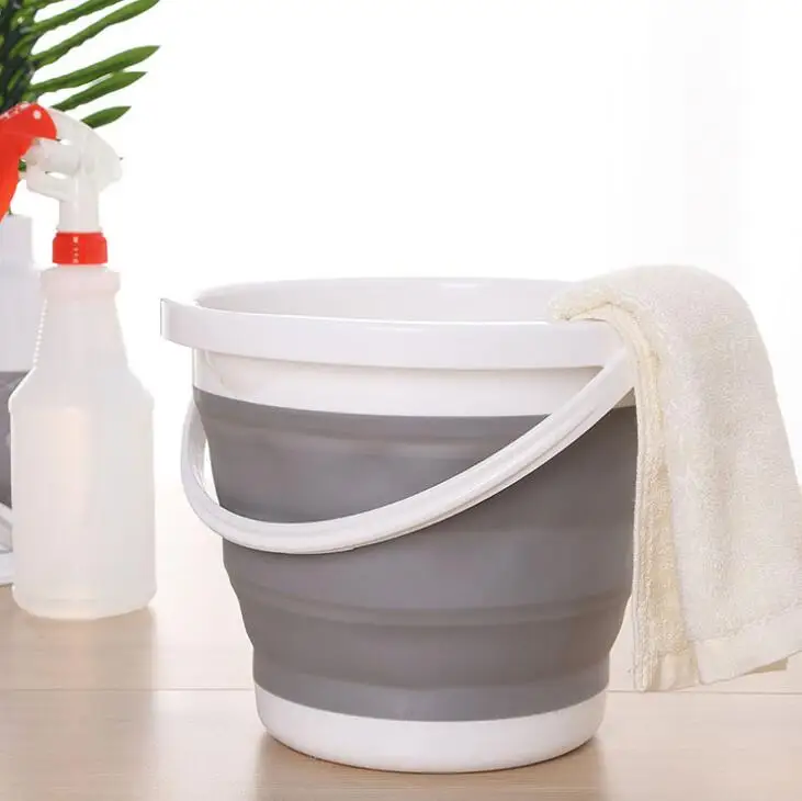 Portable Collapsible Plastic Round