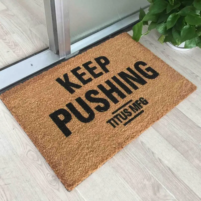 Made In China Doorway Coco Door Mats Plain