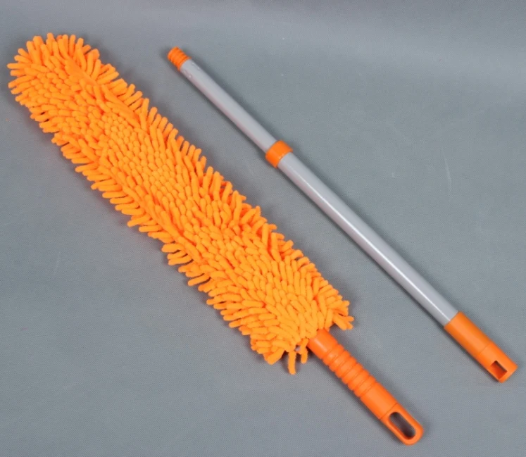 Телескопическая ложки с длинной ручкой, синельное микроволокно Duster с гибкой головкой