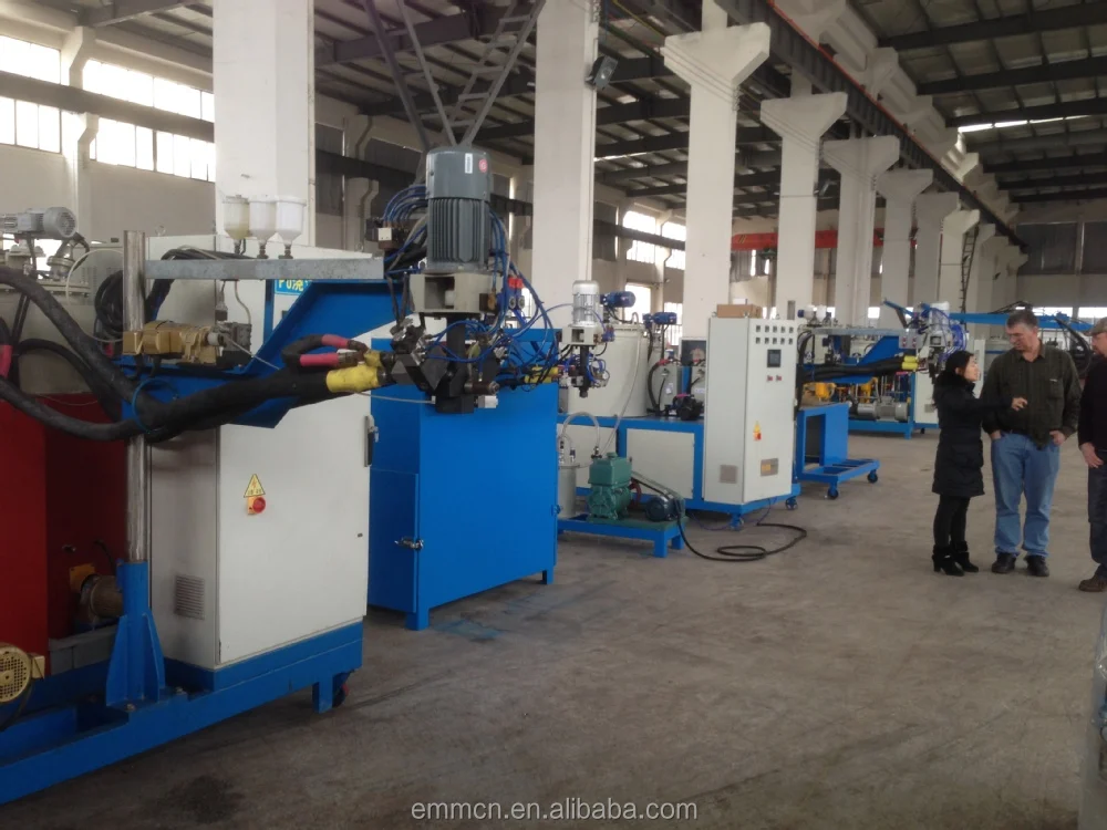 EMM105 Polyurethane foam insulation elastomer casting injection machine