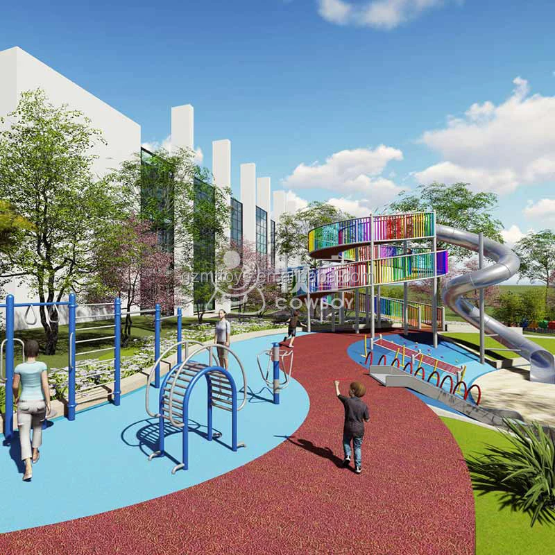 Outdoor Fitness Equipment Gym from Guangzhou Cowboy