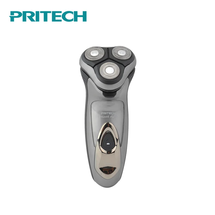PRITECH Men Triple  Stainless Steel Blades Electric Rechargeable Shaver Blades