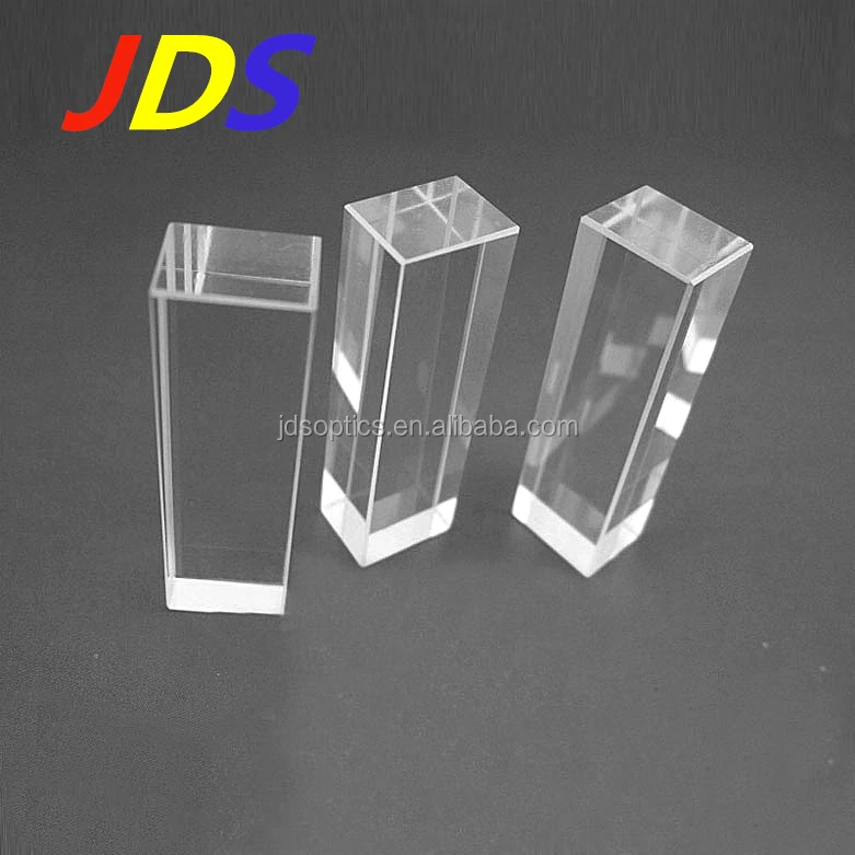 JDS polarization beam splitter cube optic glasses prism, quartz prism