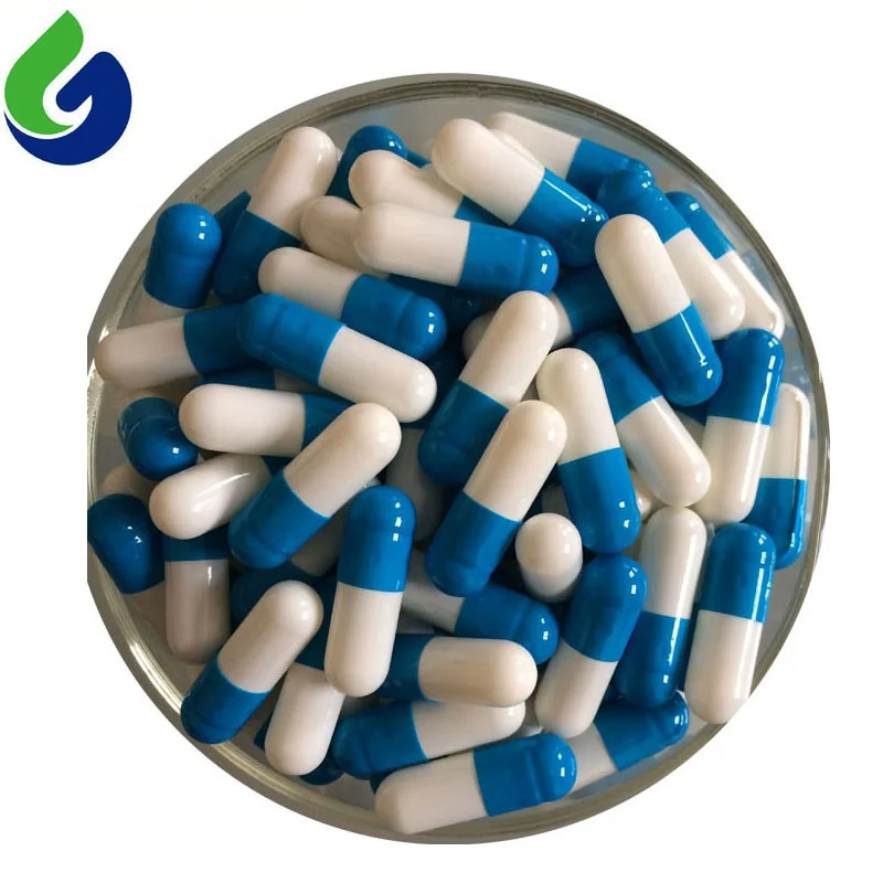 GMP enteric coated empty capsule 00 size