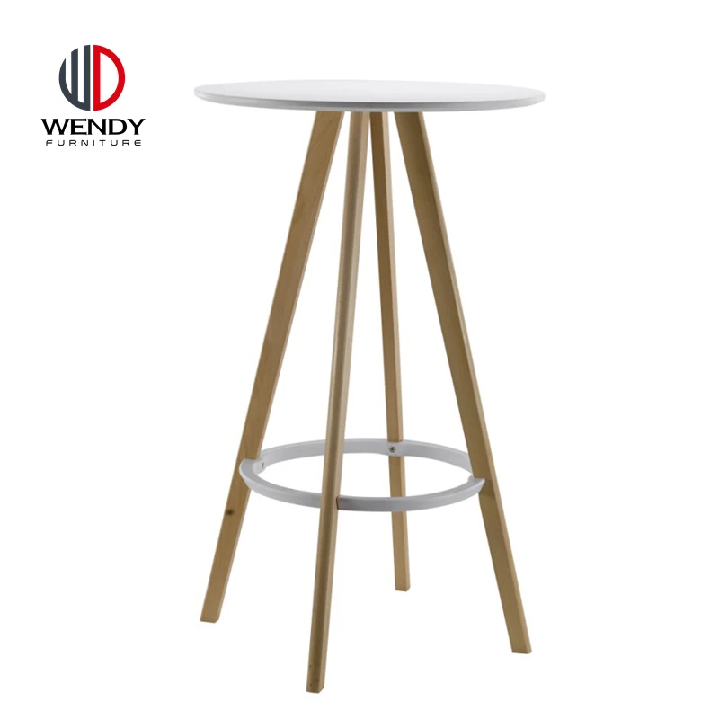 Modern Low Price Coffee Shop Dining Restaurant Leisure Time Wooden Dining Table