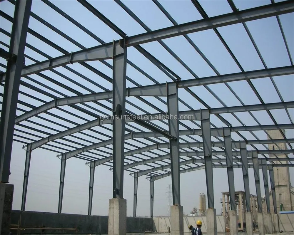 Сделано в Китае, сборная стальная конструкция, строительная мастерская