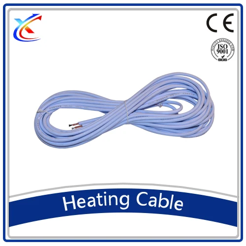 Carbon fiber wire non radiant heating cable