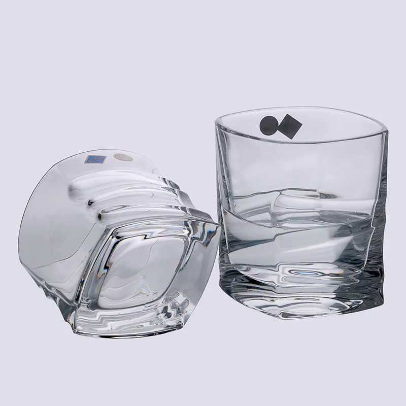 7pc bohemia jihlava crystal glassware for wine whiskey