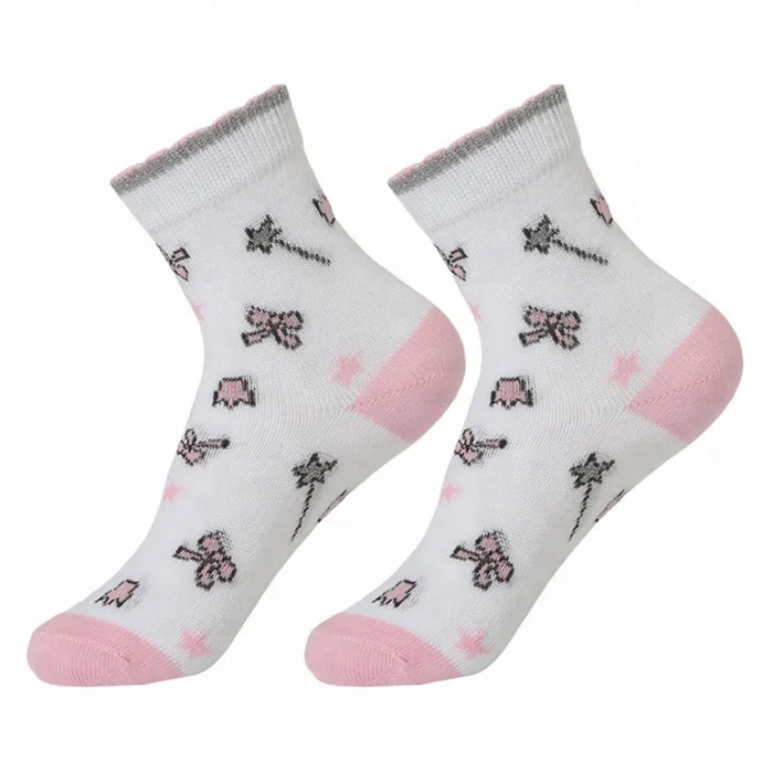 Корейские женские носки, красочные хлопковые носки с мультяшным принтом