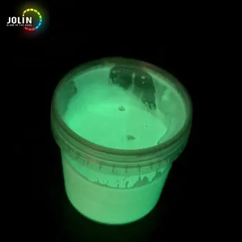 Пигментная ткань светится в темной светящейся порошковой краске