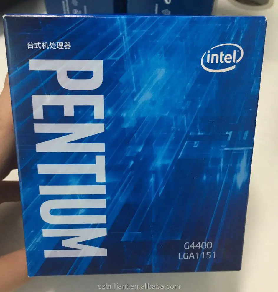 Intel Pentium Processor G4400 LGA1151 14 nanometers Dual-Core