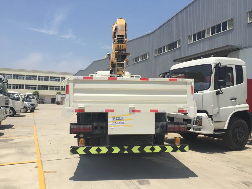 
8TON flatbed tow truck mounted crane SQS200 