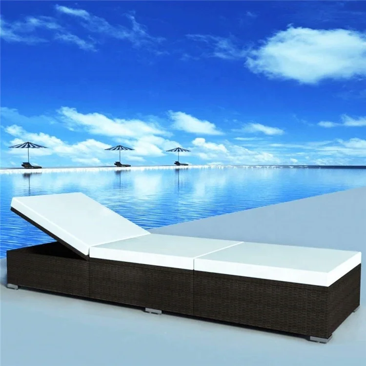 rattan lounge furniture outdoor rattan / wicker furniture sets used for hotel pool