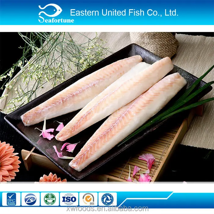 chinese sea frozen theregra chalcogramma frozen alaska pollock fillet