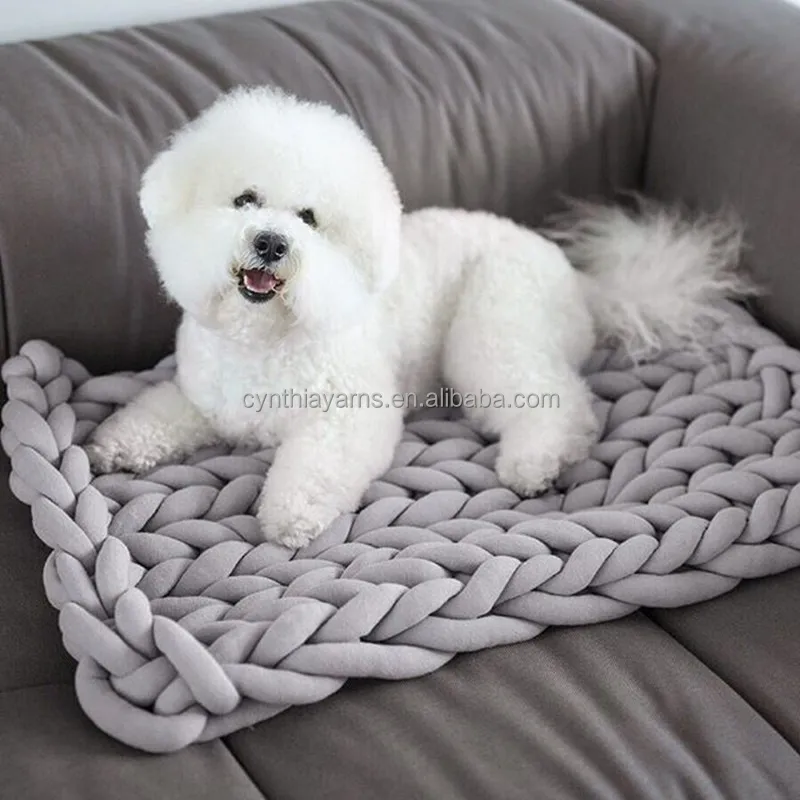 Giant Tube Yarn Arm Knitting Giant Yarn Nylon Cotton Hollow Tube Yarn For Hand Knitting