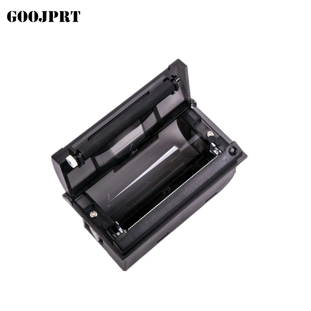 3-inch 12V POS kiosk embedded thermal printer with auto cutter 80mm panel printer for vending machine