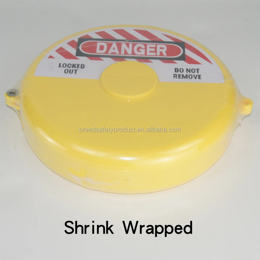 BREED Safety Yellow Gate Valve Lockout LOTO Lock Device F15