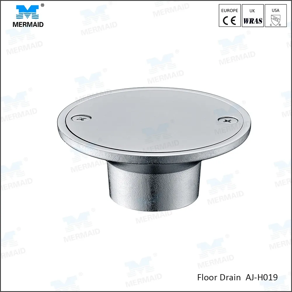 Tile Insert Square Floor Waste Grates Garage Floor Drain for Kitchen Balcony 90x90mm Brass Floor Drainer