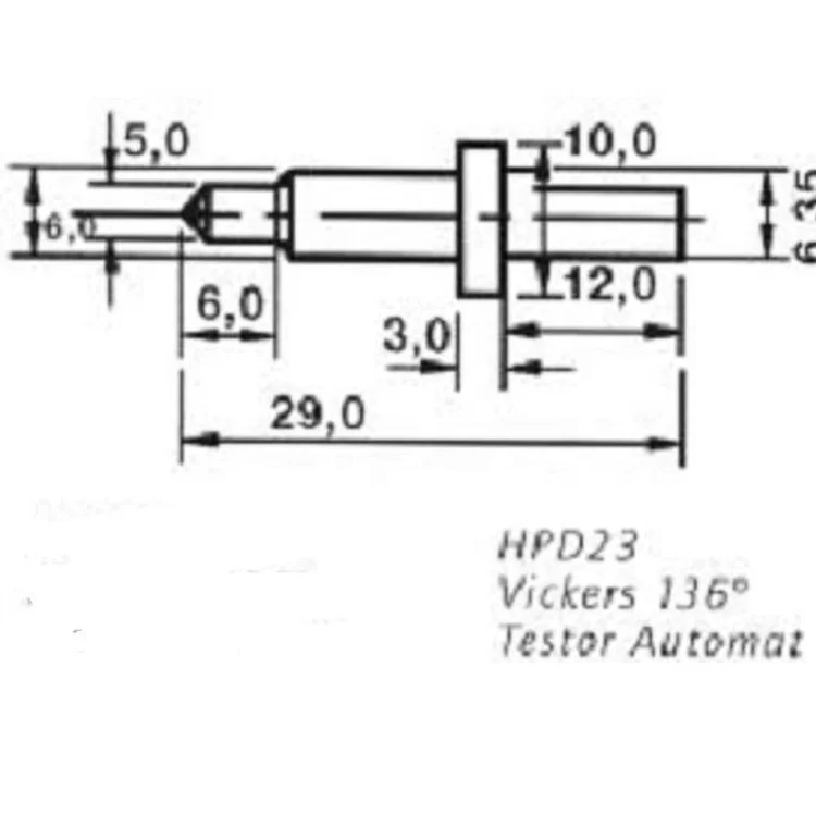 hvs-1000 used vickers hardness tester price rockwell diamond indenter for hardness tester
