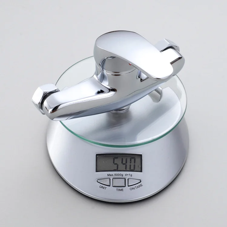 Wall mounted classical design zinc bathroom heavy hand bathtub shower faucet