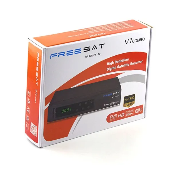 
Joinwe hot selling new model freesat amiko support S2+T2 free to air freesat V7 combo 