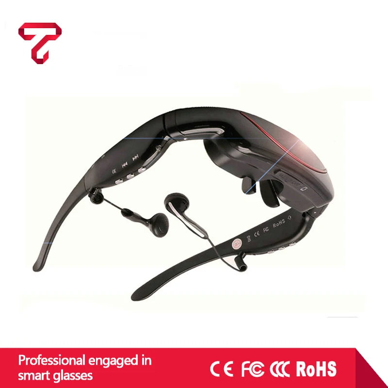 
72 Inch mobile theatre video glasses for TV-box, UAV and PSP 