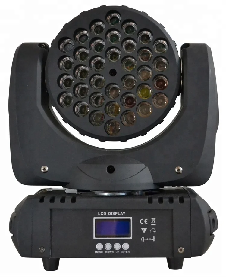36*3W RGB RGBW 108W Stairville MH-100 8-degree Sharpy Beam 36x3W LED Moving Head Light