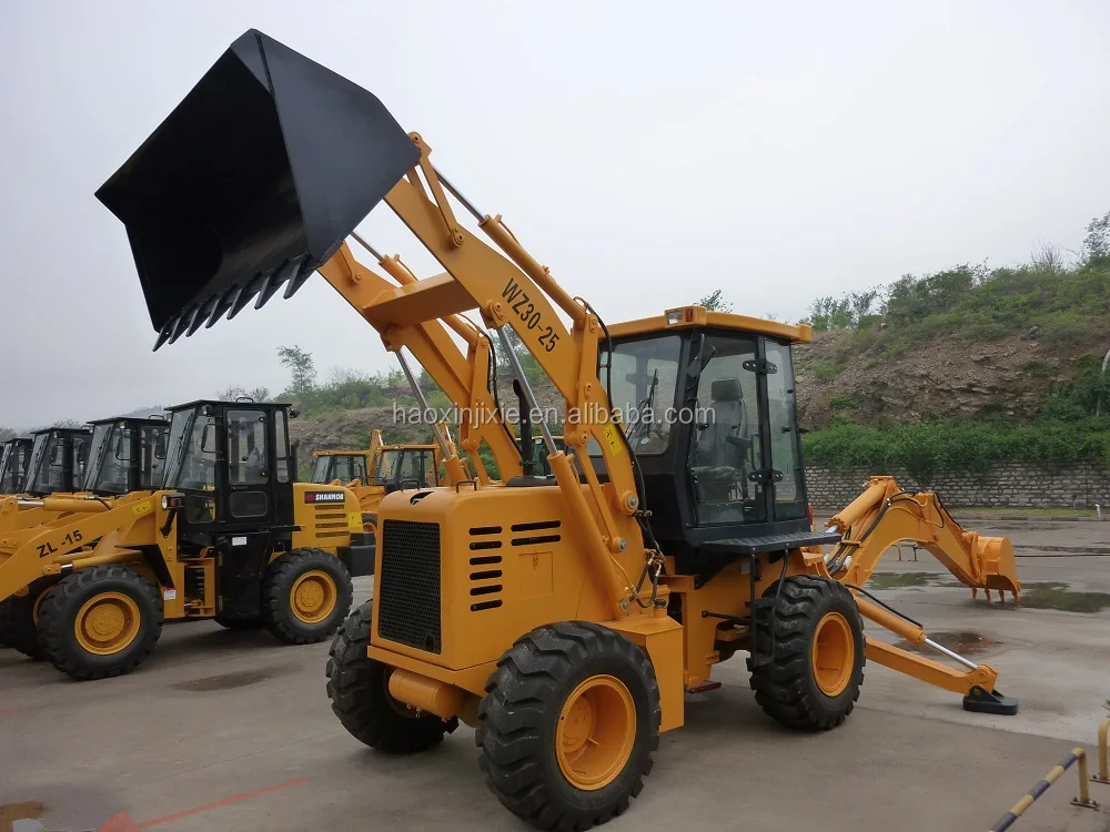 farm tractor front loader backhoe 4cx backhoe loader