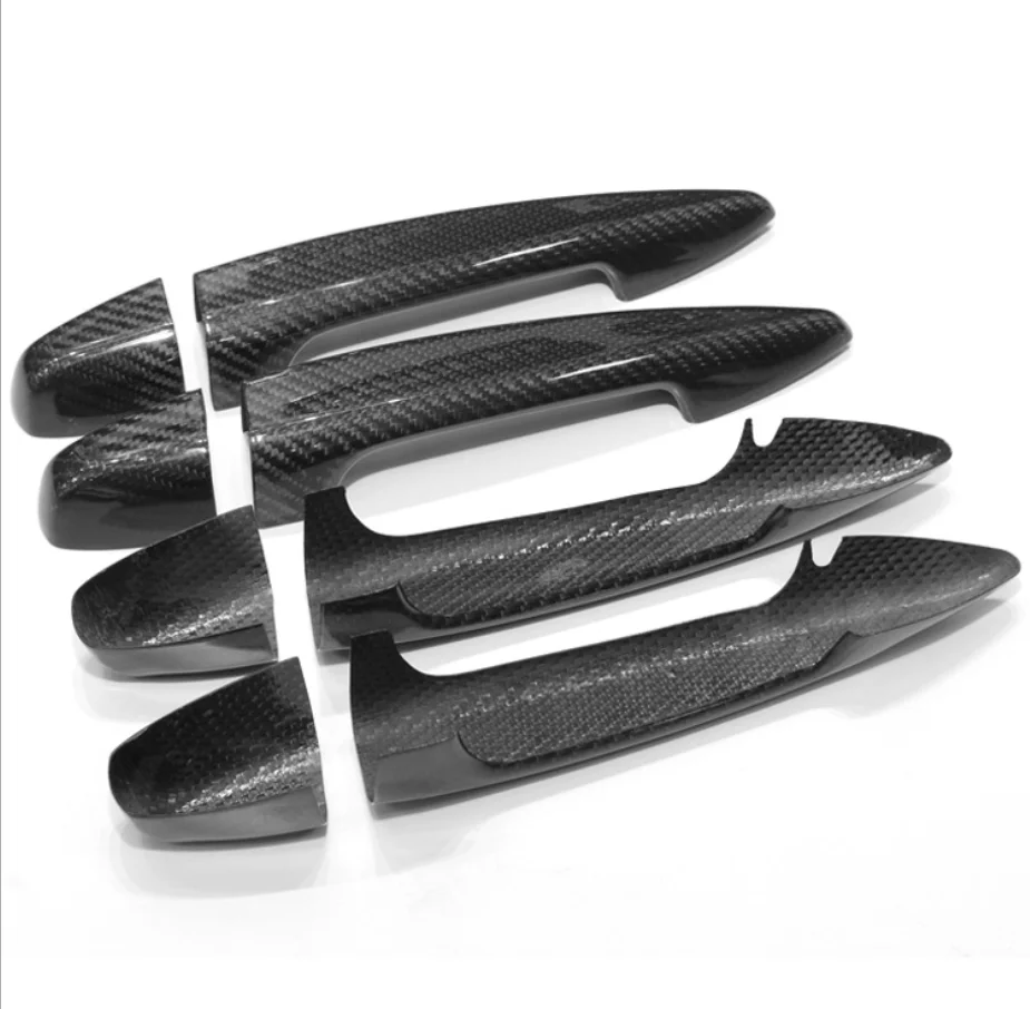 Fit For Lexus ES IS GS CT2 RX Carbon Fiber Out Door Handle Cover Trim