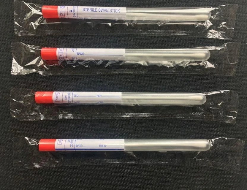 
transport swab tube,disposable swab, medical swab 