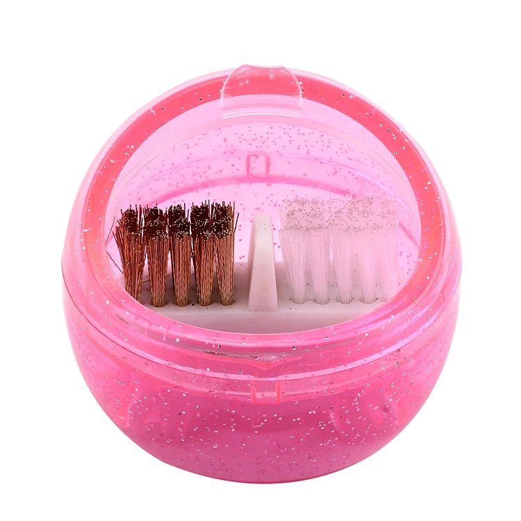 Nail Drill Bits Cleaner Brush Cuticle Cleaning Manicure Tools For Machine Metal Powder Polisher with