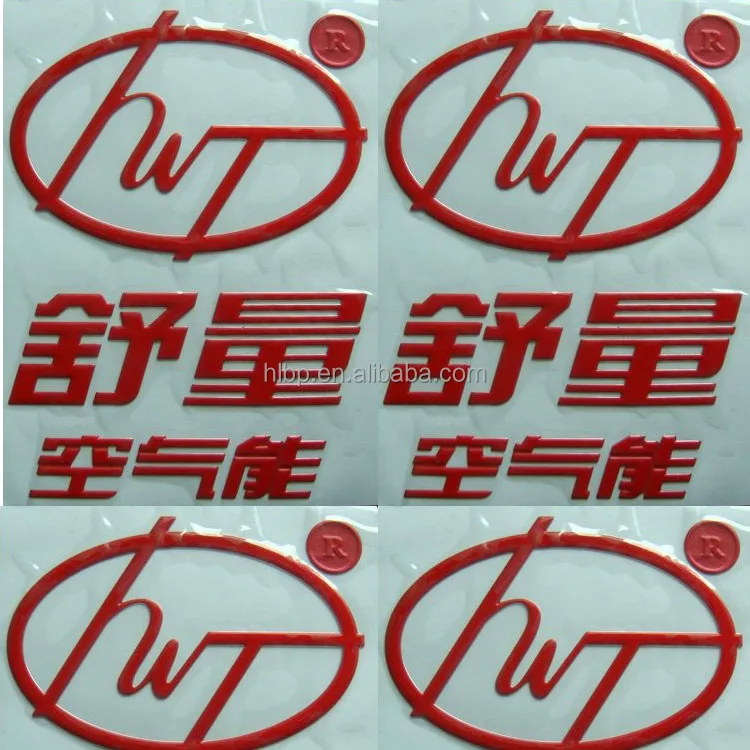 Custom self Adhesive Car Bumper sticker PVC Printing Motorcycle Decorative Stickers Label