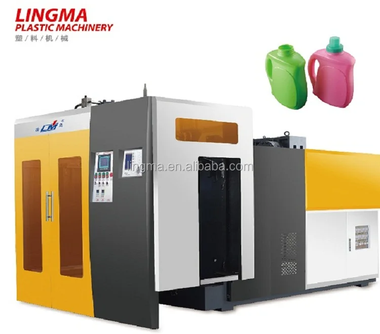 Fast delivery full automatic 5 litre HDPE plastic cartoon bottle  jerry can extrusion blowing machine