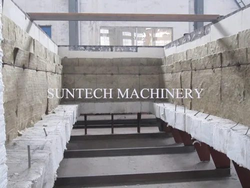 
Trolley type annealing furnace special for copper rods 