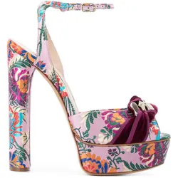 WETKISS Wholesale OEM Sexy Women High Heel Sandals Fashion Embroidery Gladiator Platform Sandals 2019 Summer Sandals for Party