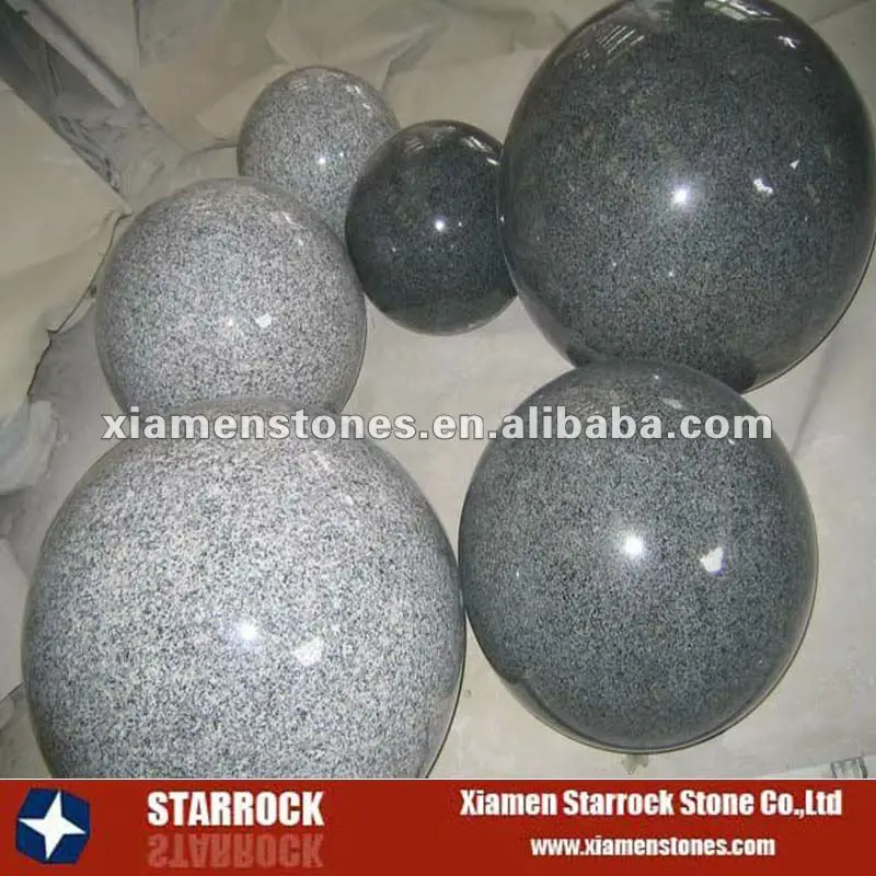 
Grey stone ball 