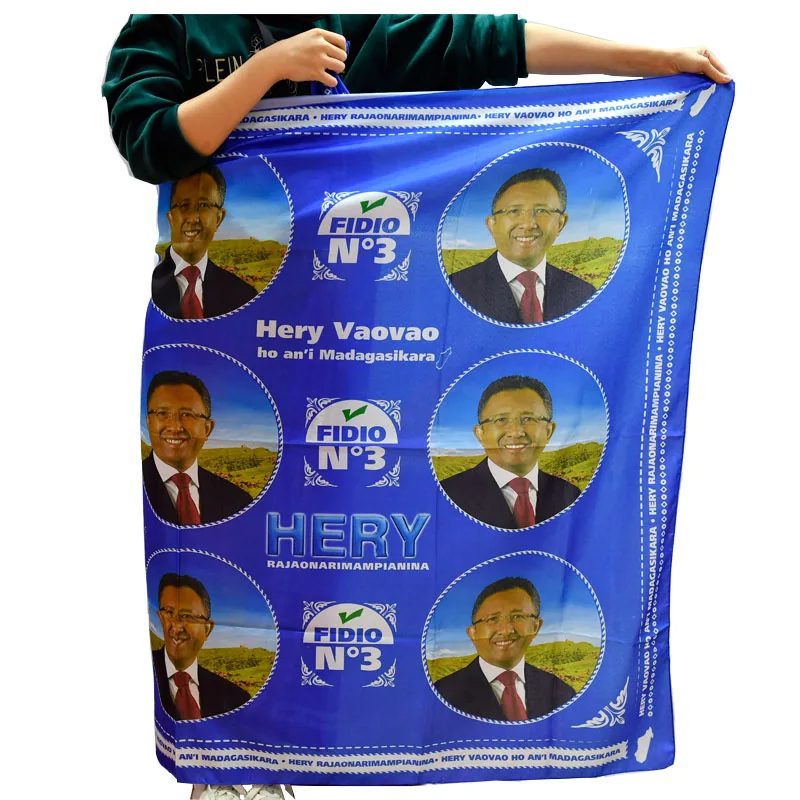 African printing wax lace fabric african wrappers  kangas for election