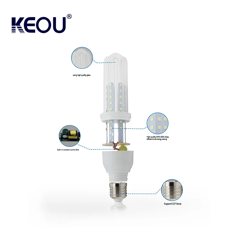 
 3 Вт 5 Вт 7 Вт 9 Вт 12 Вт G23 G24d2 Светодиодная лампа-кукуруза  