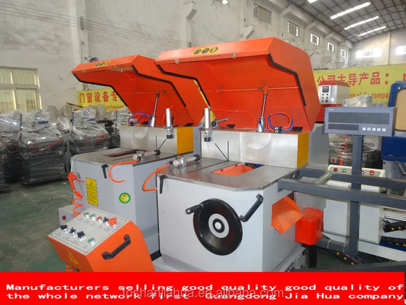 
Aluminum windows and doors double angle sawing machine/dooor and window double angle thread rolling machine 