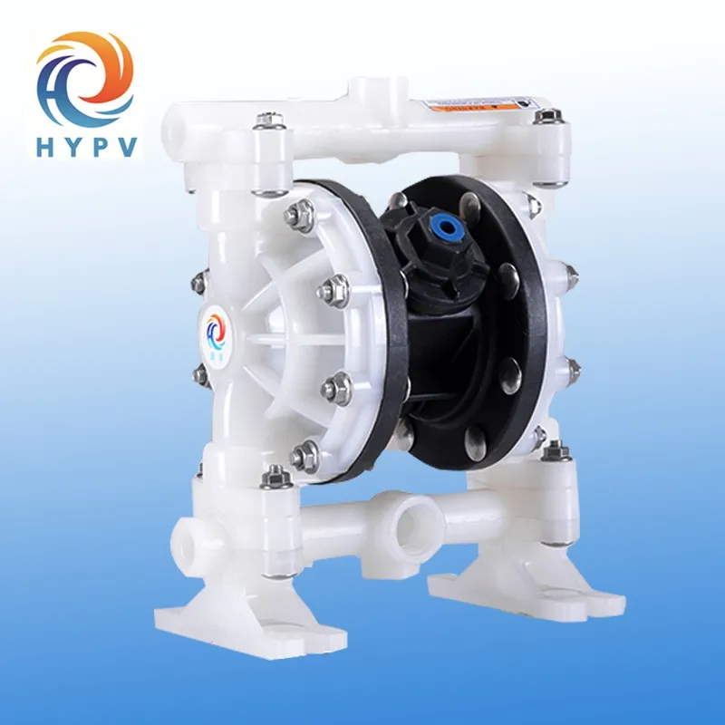 Low Pressure With Kynar Membranes High Suction Pneumatic Diaphragm Pump