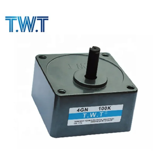 T.W.T 5IK60RGU--CF, 5GU180K,  220 V 3 phase AC Motor